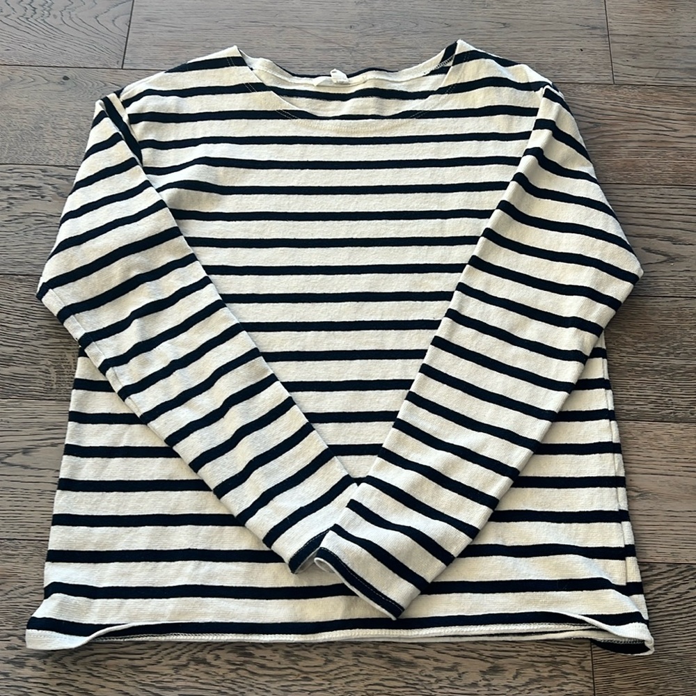 Nili lotan striped S Breton long sleeve shirt top